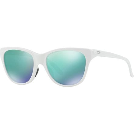 Oakley - Hold Out Sunglasses - Women's - Polished White - Jade Iridium