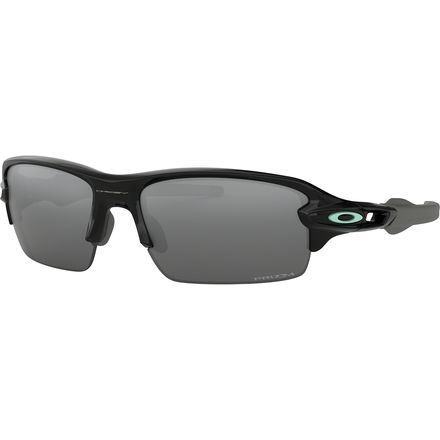 Oakley - Flak XS Prizm Sunglasses - Polished Black W/Prizm Black