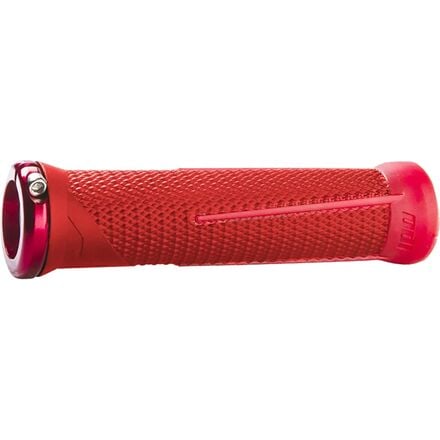 ODI - AG-1 Aaron Gwin Lock-On Grips - Red/Fire Red