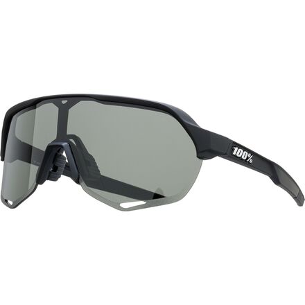 100% - S2 Sunglasses - Soft Tact Black - Smoke Lens