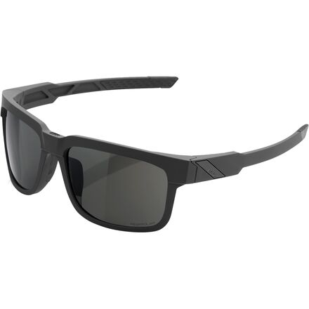 100% - Type-S Sunglasses - Soft Tact Slate-Grey Peakpolar Lens