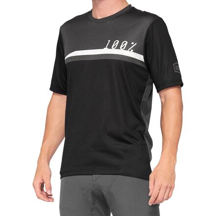 100% - Airmatic Jersey - Men's - Black/Charcoal
