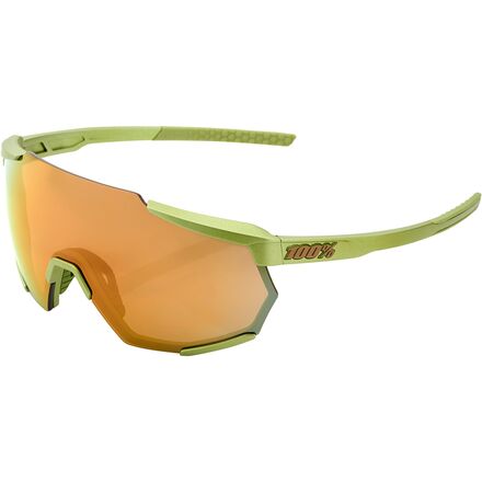 100% - Racetrap Cycling Sunglasses - Matte Metallic Viperidae/Bronze Multilayer Mirror Lens