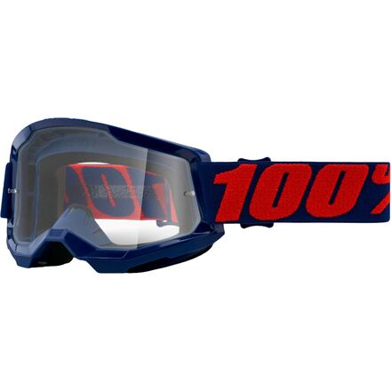 100% - STRATA 2 Clear Lens Goggles
