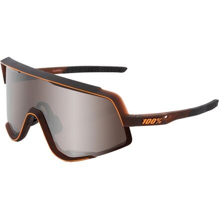 100% - Glendale Sunglasses - Matte Translucent Brown Fade