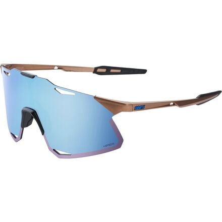 100% - HyperCraft Sunglasses - Matte Copper Chromium/HiPER Blue Multilayer Mirror