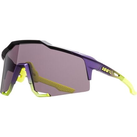 100% - Speedcraft Sunglasses - Matte Metallic Digital Brights