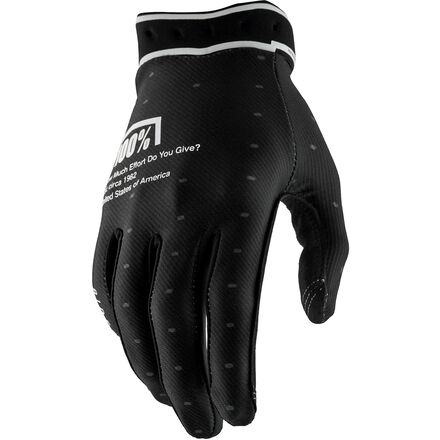 100% - Ridefit Glove - Men's - Black