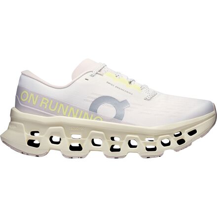 On Running - Cloudmonster 3 Running Shoe - Women's - Ivory/Seedling