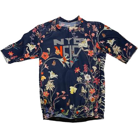 Ostroy - Floral Jersey - Women's - Navy