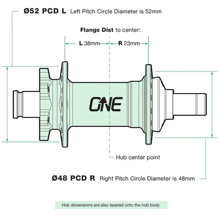 OneUp Components - Rear Boost 6-Bolt Hub