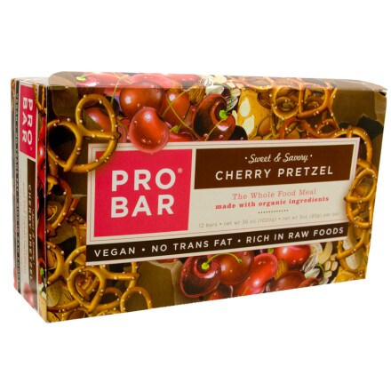 ProBar - Cherry Pretzel Sweet and Savory Bar - 12 Pack