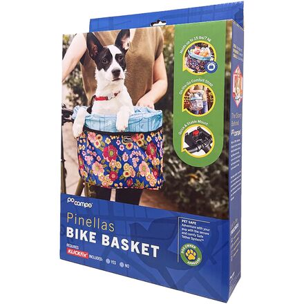 Po Campo - Pinellas Bike Basket + KlickFix
