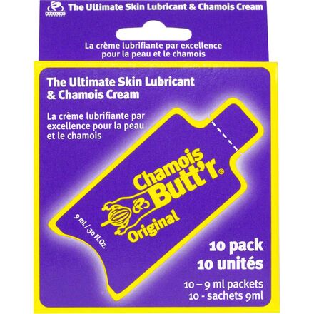 Paceline Products - Chamois Butt'R 10 9Ml Packets