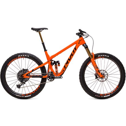 Pivot - Firebird Pro X01 Eagle DHX2 Carbon Wheel Mountain Bike - Orange