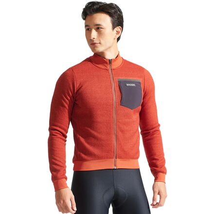 PEARL iZUMi - Expedition Thermal Jersey - Men's - Burnt Rust/Adobe