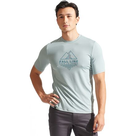 PEARL iZUMi - Midland T-Shirt - Men's - Dawn Grey Fall Line