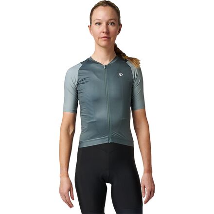 PI/Red Short-Sleeve Cycling Jersey - Women's