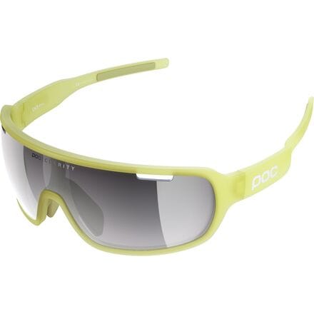 POC - Do Blade Raceday Sunglasses - Lemon Calcite Translucent/Violet Silver Mirror 10.0