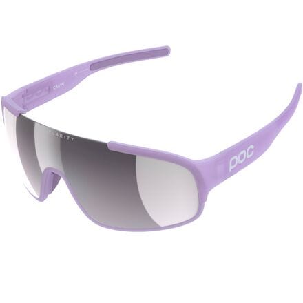 POC - Crave Sunglasses - Purple Quartz Translucent/Violet/Silver Mirror
