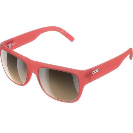 POC - Want Sunglasses - Ammolite Coral Translucent/Brown/Silver Mirror