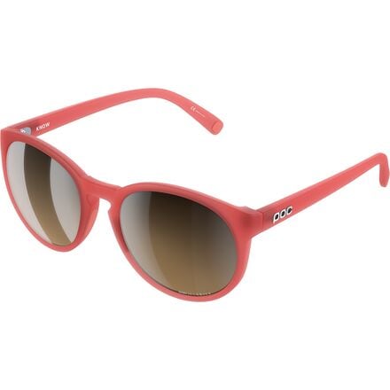 POC - Know Sunglasses - Ammolite Coral Translucent/Brown/Silver Mirror
