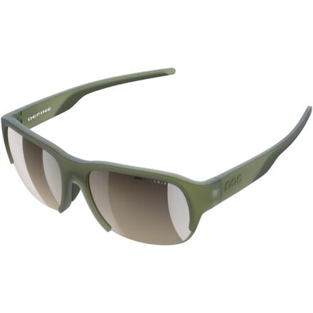 POC - Define Sunglasses - Epidote Green Translucent/Brown Silver Mirror