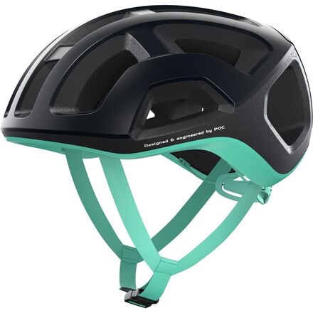 POC - Ventral Lite Helmet - Uranium Black/Fluorite Green Matte