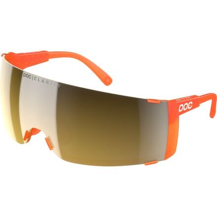 POC - Propel Sunglasses - Fluorescent Orange Translucent/Violet/Gold Mirror