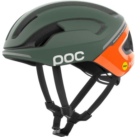 POC - Omne Beacon MIPS Helmet - Fluorescent Orange AVIP/Epidote Green Matt