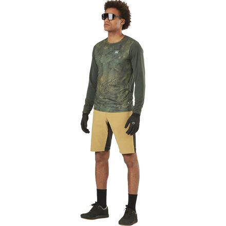 Picture Organic - Osborn Printed Long-Sleeve Tech T-Shirt - Men's
