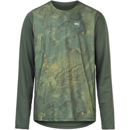 Picture Organic - Osborn Printed Long-Sleeve Tech T-Shirt - Men's