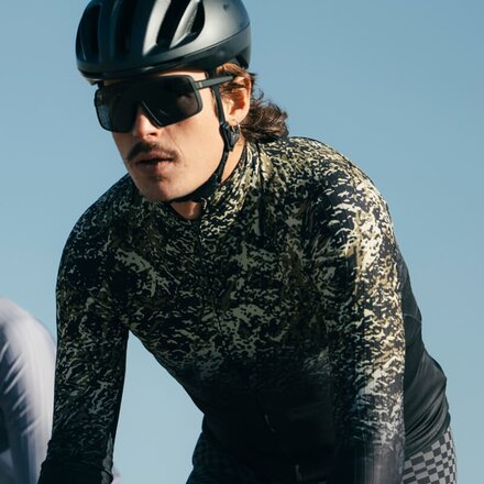 Q36.5 - Gregarius Hybrid Alpi Camo Long-Sleeve Jersey - Men's