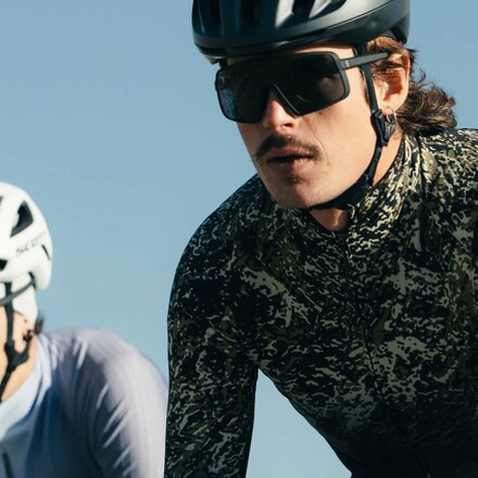 Q36.5 - Gregarius Hybrid Alpi Camo Long-Sleeve Jersey - Men's