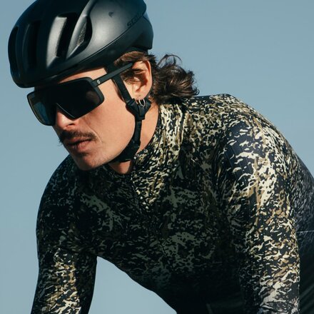 Q36.5 - Gregarius Hybrid Alpi Camo Long-Sleeve Jersey - Men's
