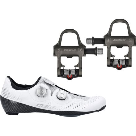 Unique Pro 4.0 Road Shoe + SRM X-Power Direct Pedal Package