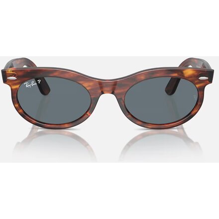 Ray-Ban - Wayfarer Oval Polarized Sunglasses - Women's