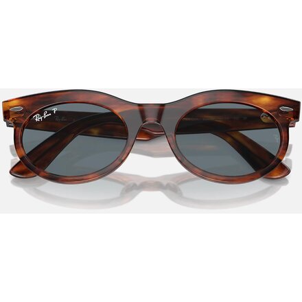 Ray-Ban - Wayfarer Oval Polarized Sunglasses - Women's
