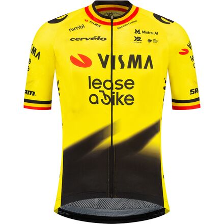 Team Visma Lease a Bike Belgian Champion Jersey  - Men's