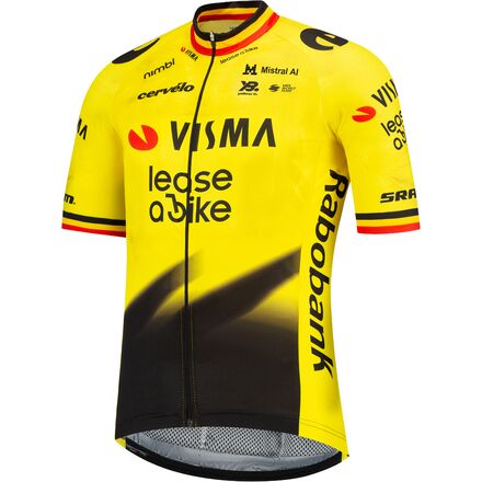 Racing-Gear - Team Visma Lease a Bike Belgian Champion Jersey  - Men's
