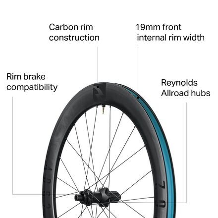 Reynolds - 58/62 Carbon Disc Wheelset - Tubeless