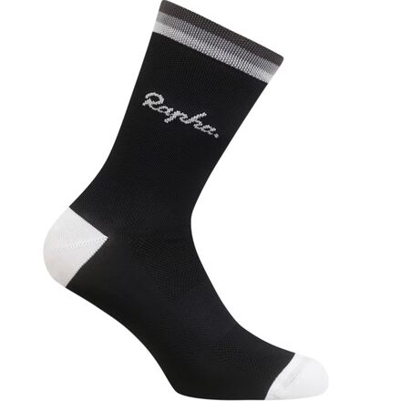 Rapha - Logo Socks - Black/Grey/Carbon Grey