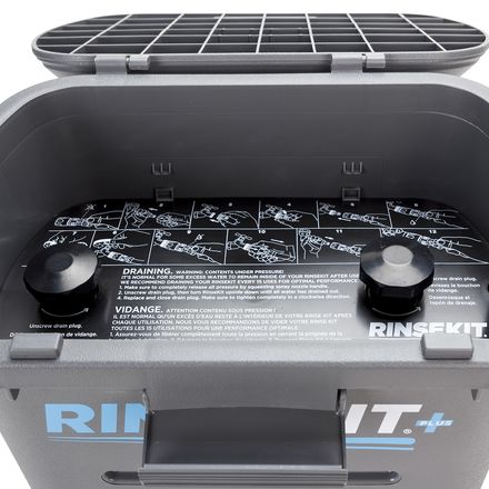 RinseKit - Plus Pressurized Portable Shower Hose