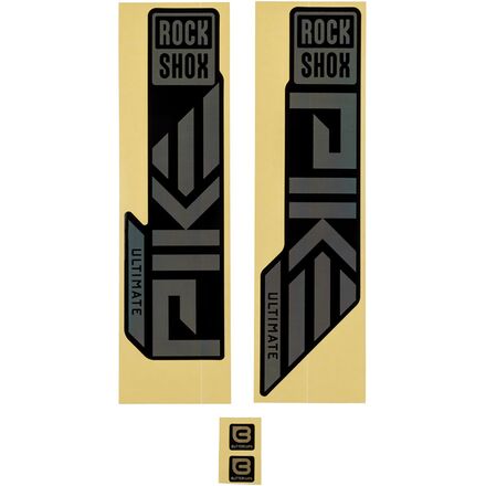 RockShox - Pike Ultimate Decal Kit - Gloss Rainbow Foil, 2023+