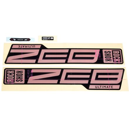 RockShox - ZEB Ultimate Decal Kit - Copper Foil