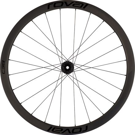 Roval - C 38 Disc Wheelset - Tubeless - Satin Carbon/Black