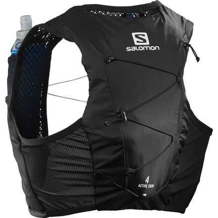 Salomon - Active Skin 4L Set Vest - Black/Black