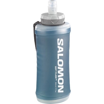 Salomon - Active Handheld Bottle - Black/Slate Grey