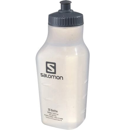 Salomon - 3D 600ml Water Bottle - White Translucent