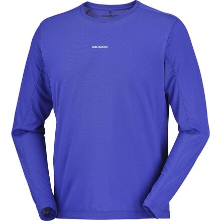 Salomon - Shkout Core Long-Sleeve T-Shirt - Men's - Clematis Blue
